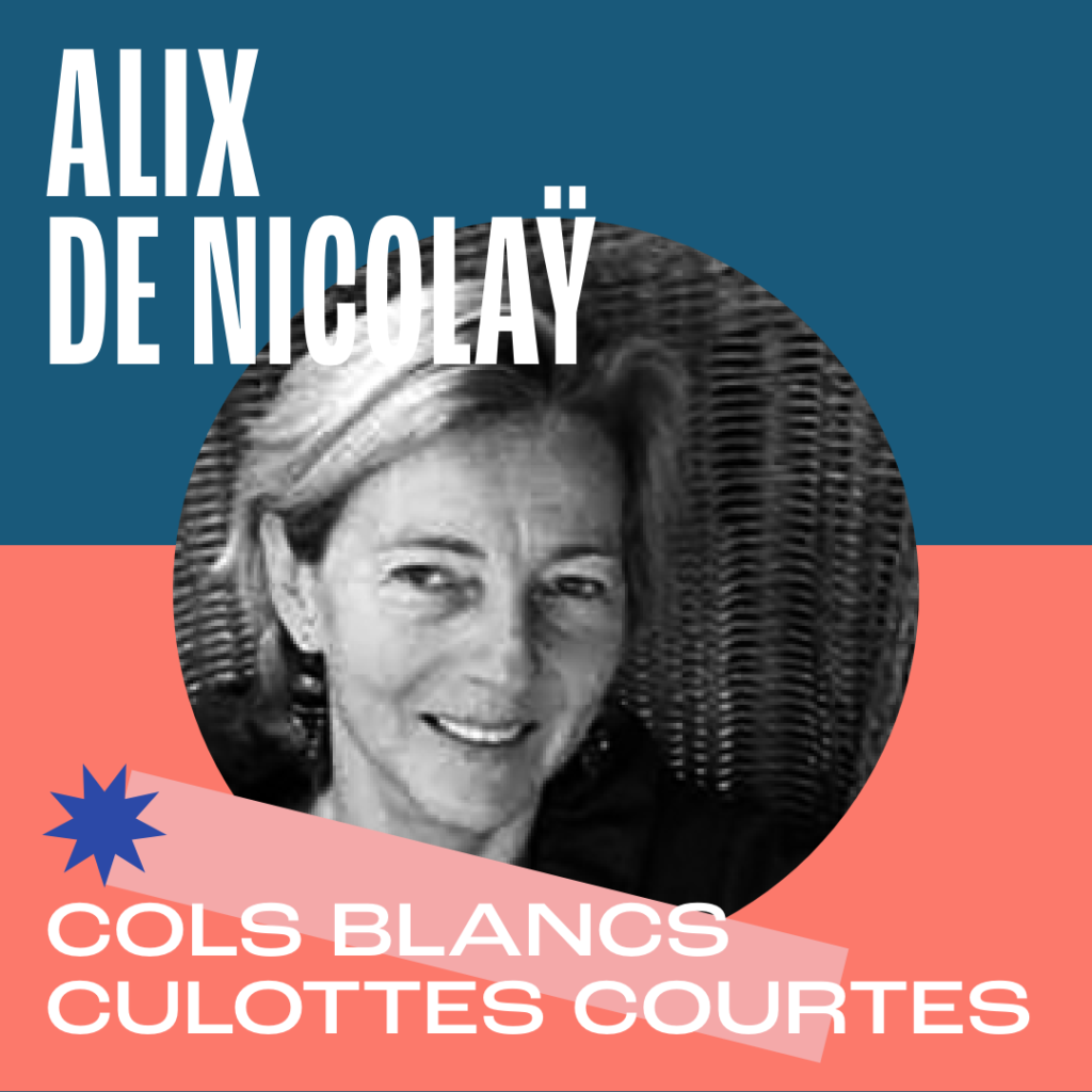 Alix de Nicolaÿ pour Cols Blancs Culottes Courtes